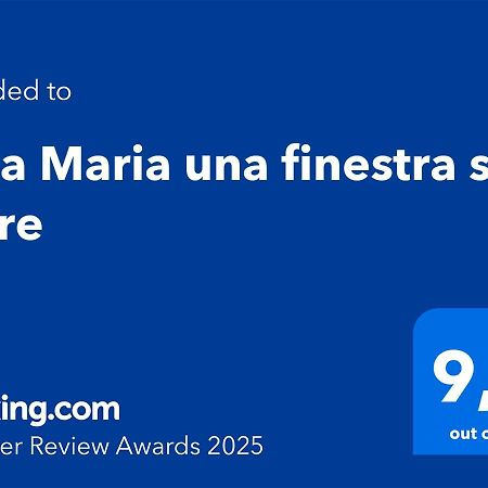ולדריצ'ה Villa Maria Una Finestra Sul Mare מראה חיצוני תמונה